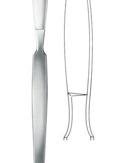 10-002-09-07  ~ SKALPELL, ANATOMISCH, FIG. 9, 16 CM ~