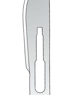 10-155-21-04  ~ SKALPELLKLINGE, FIG. 21, STERIL ~