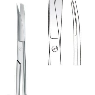 11-107-11-07  ~ SCHERE, CHIR., SP ST, GEB., 12 CM ~