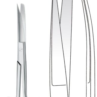 11-107-20-07  ~ SCHERE, CHIR., SP ST, GEB., 20,5 CM ~