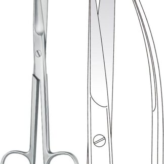 11-141-14-07  ~ Schere, Deaver, sp st, geb., 14,5 cm ~