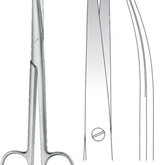 11-185-19-07  ~ SCHERE, MAYO-STILLE, GEB., 19,5 CM ~