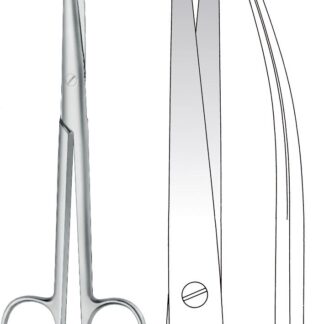 11-185-21-07  ~ SCHERE, MAYO-STILLE, GEB., 21,5 CM ~