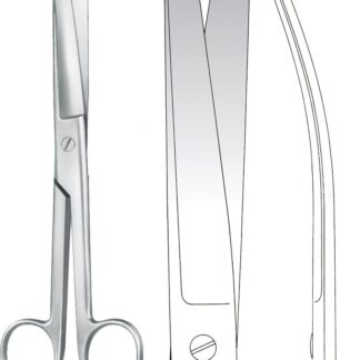 11-231-17-07  ~ SCHERE, DOYEN, ST ST, GEB., 18,5 CM ~