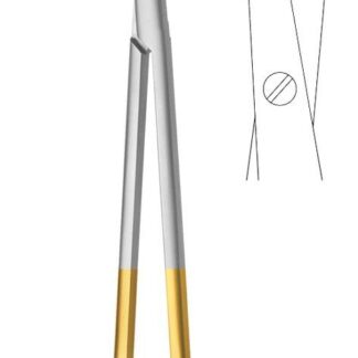 11-316-17-07  ~ TC-Präparierschere, DeBakey, 17,5 cm ~