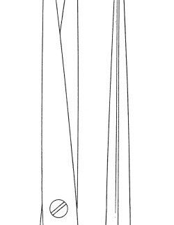 11-330-20-07  ~ PRÄPARIERSCHERE, FEIN, GER., 20,5 CM ~