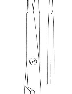 11-364-18-07  ~ Schere, Präp., Reynolds, ger., 18 cm ~