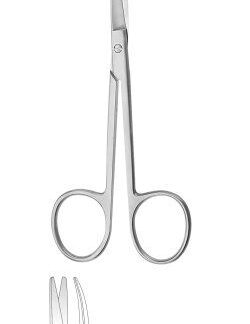 11-511-10-07  ~ Schere, Nase, Cottle-M., st., geb., 10cm ~