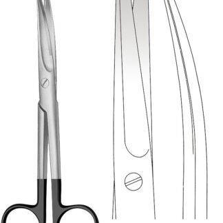 11-653-17-07  ~ SC-Schere, Mayo, geb., 17 cm ~