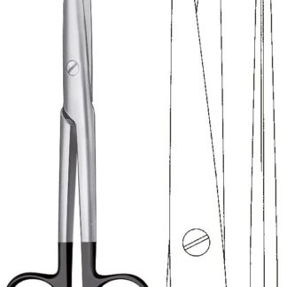 11-654-17-07  ~ SC-Schere, Mayo-Stille, ger., 17 cm ~