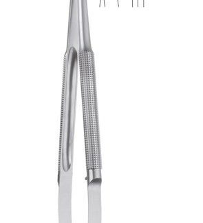 11-711-15-07  ~ MIKROSCHERE, SP SP, GEB., RUNDGR., 15 CM ~