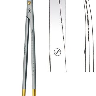 11-887-20-07  ~ AQUILA PRÄPARIERSCHERE, GEB., 20,5 CM ~