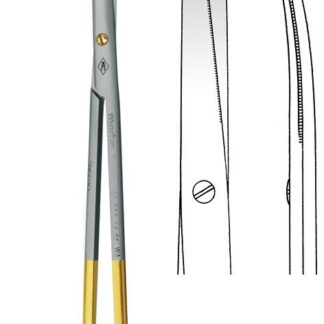 11-889-14-07  ~ AQUILA PRÄP.-SCHERE, FEIN, GEB., 14,5 CM ~