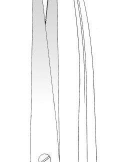 11-914-30-07  ~ TC-LIGATURSCHERE, GEB., GEZ. 30 CM ~