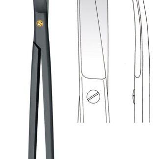 11-925-20-07  ~ TCC-BLACKLINE UTERUSSCHERE, GEB., 20 CM ~