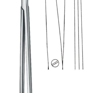 11-942-23-07  ~ TC-PRÄPARIERSCHERE, GER., 23 CM ~