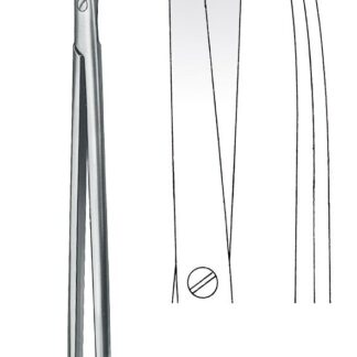 11-943-25-07  ~ TC-PRÄPARIERSCHERE, GEB., 26 CM ~