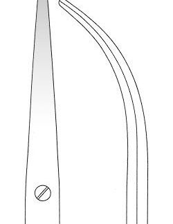 11-945-23-07  ~ TC-SCHERE, METZENBAUM-THOREK, 23 CM ~