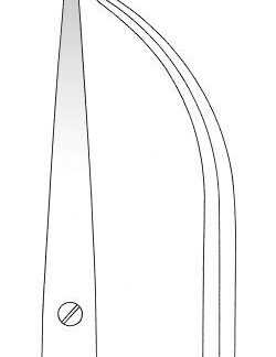 11-945-28-07  ~ TC-SCHERE, METZENBAUM-THOREK, 28 CM ~