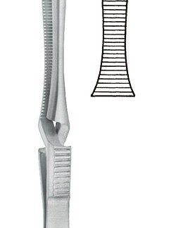 13-115-55-07  ~ BULLDOGKLEMME, JOHNS-HOPKINS GER., 55 MM ~