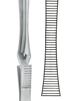 13-115-65-07  ~ BULLDOGKLEMME, JOHNS-HOPKINS GER., 65 MM ~