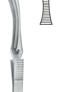 13-116-38-07  ~ BULLDOGKLEMME, JOHNS-HOPKINS GEB., 38 MM ~