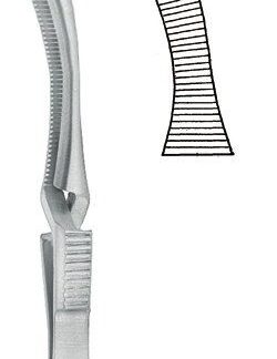 13-116-55-07  ~ BULLDOGKLEMME, JOHNS-HOPKINS GEB., 55 MM ~