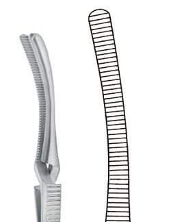 13-116-75-07  ~ BULLDOGKLEMME, JOHNS-HOPKINS GEB., 75 MM ~