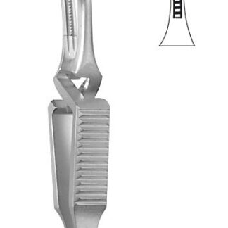 13-125-14-07  ~ Atr.-Bulldogklemme, geb., 14 mm ~