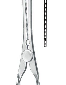 13-142-50-09  ~ TI-BULLDOGKLEMME, ARTERIEN, GER., 50 MM ~