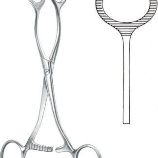 13-278-17-07  ~ FASSZANGE, COLLIN, OVALES MAUL, 17 CM ~