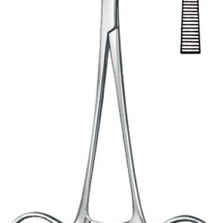 13-312-62-09  ~ TI-MOSQUITOKLEMME, 1X2 Z., GER., 12 CM ~