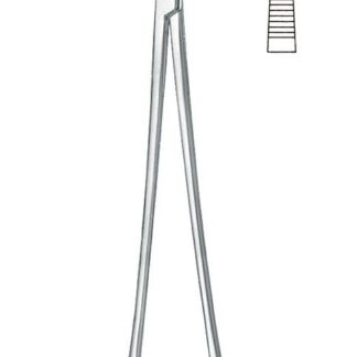 13-318-18-07  ~ MOSQUITOKLEMME, 1X2 Z., GER., 18,5 CM ~