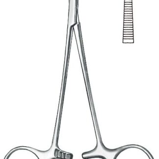 13-320-12-07  ~ MIKRO-MOSQUITOKLEMME, GER., 12 CM ~