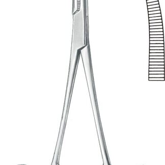 13-341-14-07  ~ ARTERIENKLEMME, CRILE, GEB., 14,5 CM ~