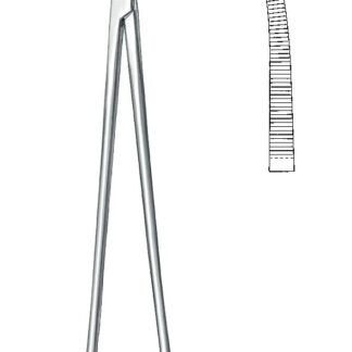 13-448-06-07  ~ KLEMME, OVERHOLT, FEIN, GEB., 22,5 CM ~