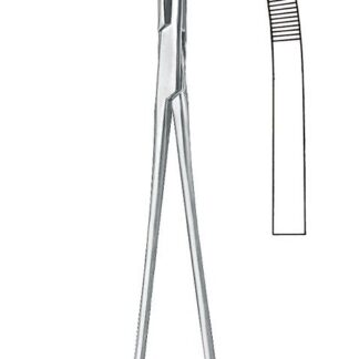 13-461-01-07  ~ PRÄPARIERKLEMME, RUMEL, FIG. 1, 24 CM ~