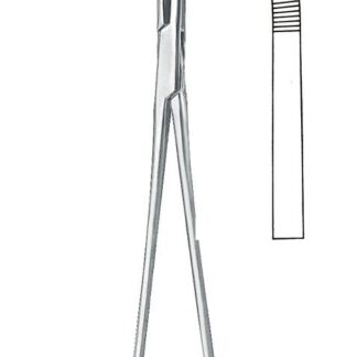 13-461-02-07  ~ PRÄPARIERKLEMME, RUMEL, FIG. 2, 24 CM ~