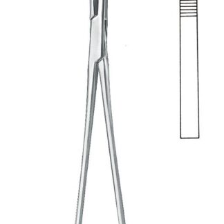 13-461-03-07  ~ PRÄPARIERKLEMME, RUMEL, FIG. 3, 23,5 CM ~