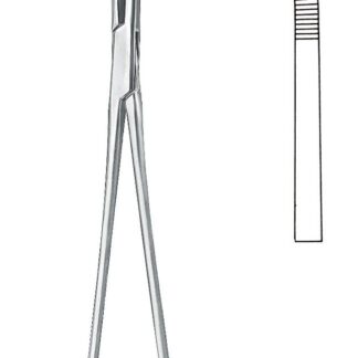 13-461-04-07  ~ PRÄPARIERKLEMME, RUMEL, FIG. 4, 24 CM ~