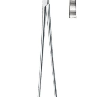 13-469-01-07  ~ PRÄP.-KLEMME, ZENKER, L. GEB., 29,5 CM ~