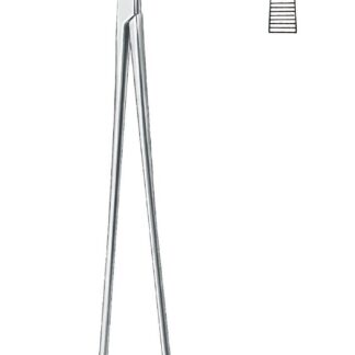 13-469-02-07  ~ PRÄP.-KLEMME, ZENKER, ST. GEB., 28,5 CM ~