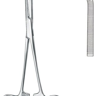 13-479-19-07  ~ PRÄPARIERKLEMME, O'SHAUGNESSY, 18,5 CM ~