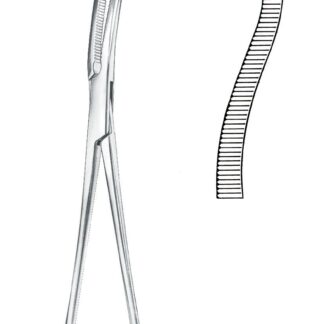 13-531-22-07  ~ NIERENSTIELKLEMME, GUYON, 21,5 CM ~