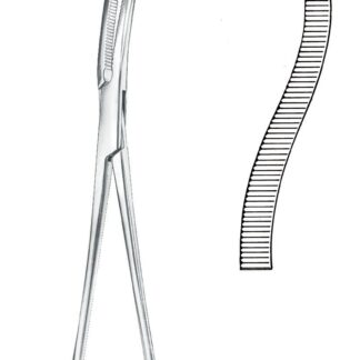 13-531-24-07  ~ NIERENSTIELKLEMME, GUYON, 24,5 CM ~