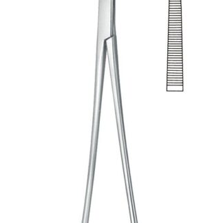 13-577-24-07  ~ Präp.-Klemme, Kelly, leicht geb., 23 cm ~