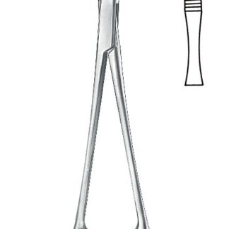 13-721-14-07  ~ PERITONEUMKLEMME, BABY-MIKULICZ, 14,5 CM ~