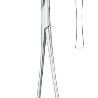 13-725-18-07  ~ PERITONEUMKLEMME, MIKULICZ, 18,5 CM ~