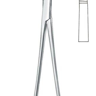 13-749-21-07  ~ PERITONEUMKLEMME, MIKULICZ, 20,5 CM ~