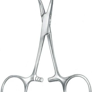 13-909-13-07  ~ TUCHKLEMME, SCHARF, GRAZIL, 13 CM ~